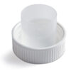 38 mm SecuRx® 15ml Dosage Cap™ with Ribbed Side Text Top